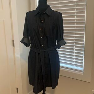 The Limited denim shirt dress